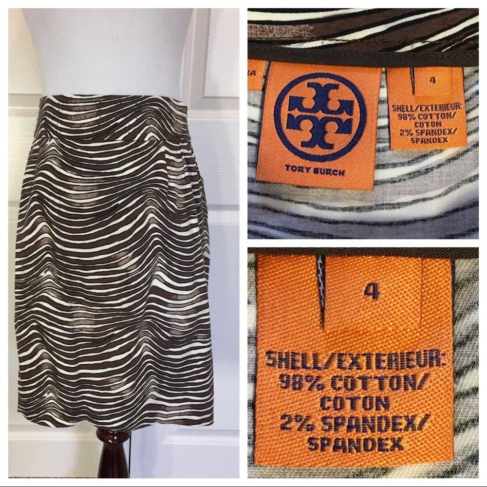 Tory Burch tiger print skirt